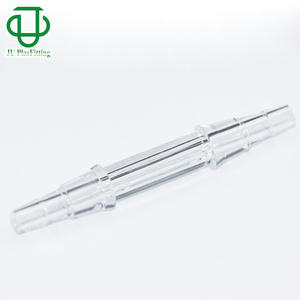 Conector Reductor de Diámetro Igual Transparente de PC, Marca JU PlasticFitting, 4X4 6X6 8X8, para Uso Médico e Industrial - Product Image 3