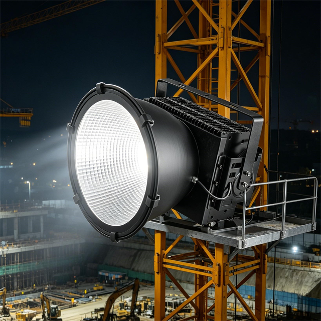 300W Aluminum High Brightness LED Flood Lights Construction Tower Crane Lamp Stadium Lamp High Mast Flood Light for Outdoor