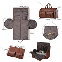 Sacs de sport imperméables pour hommes avec bandoulière Costume de vêtement d'usine pour le voyage d'affaires essentiel