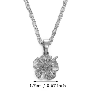 Collar con Colgante <span class=keywords><strong>de</strong></span> Flor <span class=keywords><strong>de</strong></span> Hibisco Hawaiano, Joyería <span class=keywords><strong>de</strong></span> las Islas Marshall, <span class=keywords><strong>Puerto</strong></span> <span class=keywords><strong>Rico</strong></span>, Guam, Micronesia, Pohnpei, Regalos <span class=keywords><strong>de</strong></span> Boda # 239606 - Product Image 5