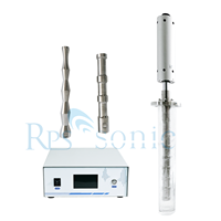 Homogénéisateur ultrasonique à traitement continu 3000 W, sonicator ultrasonique à dispersion ultrasonique 20 kHz avec sonde