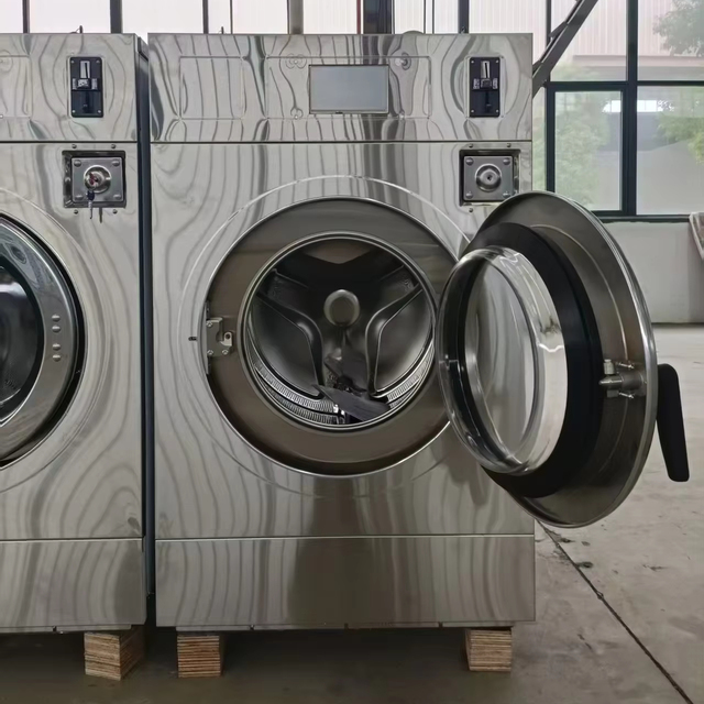 Best-selling AoZhi Smart Program Touch Screen Control Fully Automatic Coin-Operated Commercial Washing Machine 15kg for Laundry