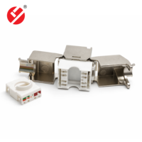 Module Keystone RJ45 Cat6A STP sans outil en alliage de zinc 180 degrés Liyuan - Vente chaude