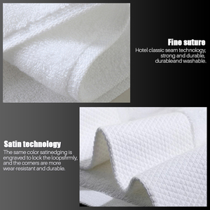 Bán Buôn Chất Lượng Cao Giá Rẻ 100% Cotton Khách Sạn Mặt Tay Khăn Tắm Set Serviette De Bain En Coton - Product Image 3