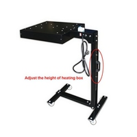 Séchoir à flash sur pied 1600W pour sérigraphie avec hauteur et angle réglables pour presse rotative