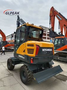 Mini excavatrice utilisée Hyundai HW60 d'excavatrice de roue - Product Image 6