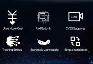 FPVwith PX4飛行制御モジュール用多機能ドローンAI認識追跡攻撃モジュール - Product Image 3