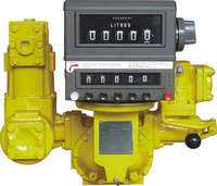 Débitmètre à déplacement positif M-80 pour la mesure du diesel avec compteur, débitmètre PD, débitmètre de carburant mécanique