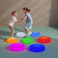 Tapis de piste de danse à LED avec fonction tactile moderne pour les enfants