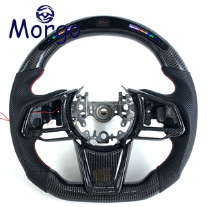 Volante Deportivo Personalizado de Fibra de Carbono con LED para <span class=keywords><strong>Subaru</strong></span> BRZ, WRX, Forester, Panther, Outback, <span class=keywords><strong>Impreza</strong></span>, LEVORG, Legacy - Product Image 1