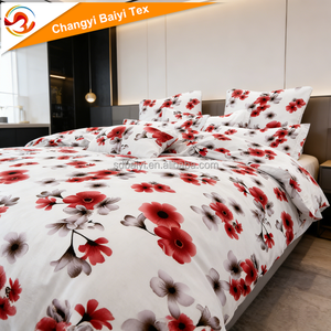 Juego de Ropa de Cama de Lujo Moderna con Estampado Disperso en 3D, Funda de Edredón y Sábanas de Poliéster, 3/4 Piezas - Product Image 6