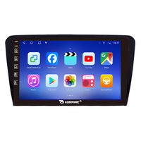 Pour Skoda Octavia 2014-2018, autoradio Android 10 pouces, double DIN, Octa-Core, Quad, GPS, navigation