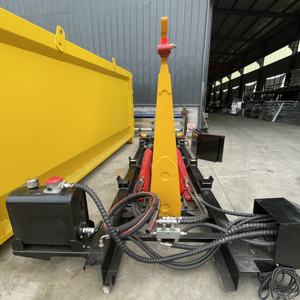 Fabrik-Großhandel Anpassbares U-Dump <span class=keywords><strong>Roll</strong></span>-Off Hakenlift-Entsorgungssystem <span class=keywords><strong>Roll</strong></span>-Off Hakenlift-Anhänger LKW-Hebevorrichtung - Product Image 5