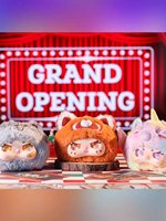 Boîte à surprise en peluche 100% authentique Idol Animal Carnival, pendentif créatif, décoration de cœur féminin, cadeau de Nouvel An pour femmes, fabriqué en Chine