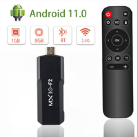 MX10 F2 Android 13 Allwinner RK3228A Quad-Core Tv STICK 1GB 8GB Quad Core IPTV Set Top Box Ott IPTV Box Smart Android 4K Tv