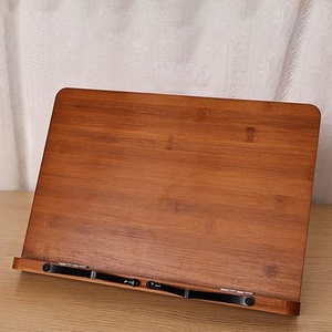 Alta calidad altura ajustable plegable receta cocina libro titular exhibición Mesa soporte madera para escritorio - Product Image 2