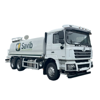 Camion diesel de lutte contre l'incendie d'arroseur de camion de l'eau 6x4 de 25 tonnes avec le réservoir d'eau pour nettoyer et arroser