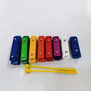 Wholesale 8 Notes Resonator Blocks Diatonic Glockenspiel With Storage Case Kids Orff Percussion Instrument for <b>Music</b> Teaching - Product Image 3