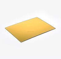 Panneau miroir acrylique argenté écologique 4x8 pieds, feuille de miroir PMMA incassable, découpée sur mesure, miroir en plexiglas pour la décoration de gymnases et d'hôtels