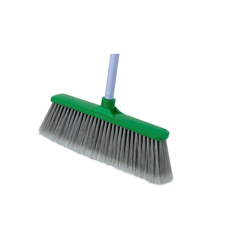Household Cleaning Broom Tool Indoor Soft Flat Plastic Broom Head Smart Magic Broom And Dustpan Set