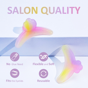 Protège-<span class=keywords><strong>cils</strong></span> en silicone réutilisables pour rehaussement et teinture des <span class=keywords><strong>cils</strong></span> – Usage professionnel en salon – Vente en gros - Product Image 3