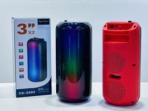 Dual 3 Inch CS-3303 Outdoor Stereo <strong>Speaker</strong> <strong>Mini</strong> <strong>Dj</strong> Soundbar Portable <strong>Speakers</strong> Hi-Fi <strong>System</strong> <strong>Speakers</strong> - Product Image 3