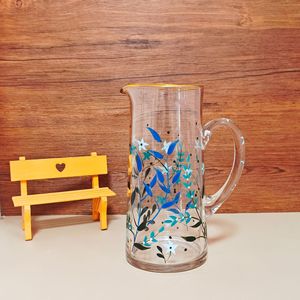 Verre à vin décoratif personnalisé OEM/ODM, motif floral peint à la main, gobelet en verre, bord doré, gobelets colorés pour la maison et les fêtes - Product Image 5