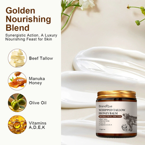 Thành phần tự nhiên dưỡng Thịt Bò mỡ động vật <span class=keywords><strong>Manuka</strong></span> mật ong sâu nuôi dưỡng khóa độ ẩm chăm sóc da mặt kem - Product Image 2