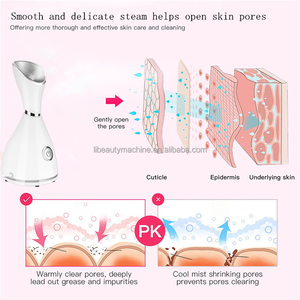 Appareil de vapeur pour le visage, nettoyeur de peau en profondeur, machine de beauté, spa à domicile, nano-vapeur pour le visage, appareil ménager - Product Image 3