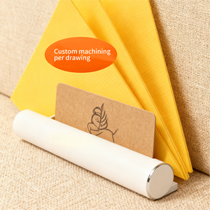 Custom Napkin Card Dual-Use <b>Bar</b> Holder ISO9001 Approved Stainless Steel/Brass CNC Machining Wire EDM PVD/Brushed/Polished - Product Image 1
