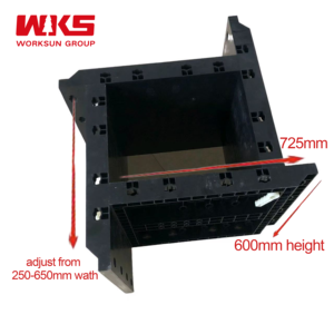 قوالب بلاستيكية صديقة للبيئة قابلة لإعادة الاستخدام وخفيفة الوزن لصب الخرسانة - Product Image 3
