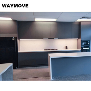 WAYMOVE Modular Luxury Kitchen Cabinets Eco-Friendly Base Cabinets with Acrylic <strong>Door</strong> Panels Sink Faucet Hinge Accessories - Product Image 4