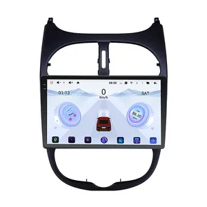 Uis 7870 3D thời gian thực năng động lái xe Android 2K màn hình cho Peugeot 206 2000 2016 xe DVD Player GPS navigation Carplay