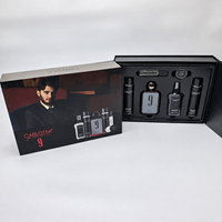 Set Hadiah Parfum dan Body Mist Arab Mewah Kombinasi Ganda Aroma Amber Vanilla EDT untuk Pria untuk Acara Formal dan Sosial