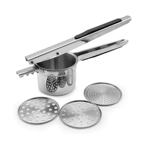 Household Manual Slicer Kitchen Tools Accessories Potato Masher Cooking Gadgets Cutter