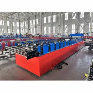 Prensa de techo de alta calidad, suministro de fábrica de techos de una sola capa sin parar, hojas de azulejo, máquina formadora de rollos, línea completa - Product Image 1