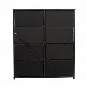 Commode autoportante moderne en tissu pour salon, durable, avec panneaux en MDF et acier inoxydable, en pin, disponible en plusieurs couleurs - Fournisseur en gros - Product Image 5