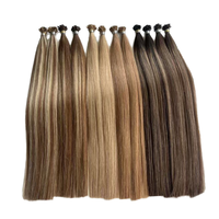 Cheveux humains vierges brésiliens non traités de couleur naturelle, vague profonde, cheveux de tressage bohème, trame unique, sans nœuds, sans perte