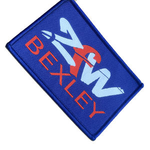 कस्टम लोगो डिजाइन गर्मी हस्तांतरण बुना हुआ कढ़ाई लेबल पैच कढ़ाई पैच कढ़ाई पैच पर लोहे - Product Image 5