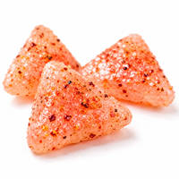 Bonbons piquants personnalisés en gros, saveur litchi, bonbons chili gommeux, halal, virals TikTok, directement de l'usine