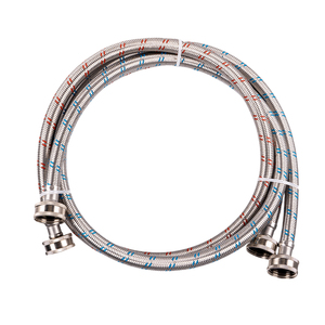 <span class=keywords><strong>Tuyau</strong></span> flexible en acier inoxydable tressé pour machine à glaçons, ligne d'alimentation en eau haute pression pour réfrigérateurs et machines à glaçons - Product Image 5