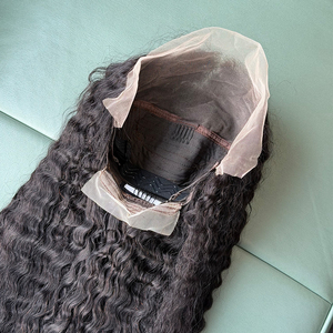 วิกผมหน้าผากลูกไม้แบบเต็มศีรษะ 24 นิ้ว แบบสเปน ลอนหยิก 13x4 ความหนาแน่น 200% ทำจากผมมนุษย์แท้ สำหรับผู้หญิง จัดส่งรวดเร็ว - Product Image 4