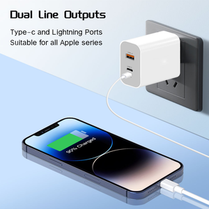 Cargador de Teléfono Móvil PD30W, Material Ignífugo PC+ABS, Carga Rápida PD, QC3.0, Carga Inversa USB PD para iPhone y Android - Product Image 4