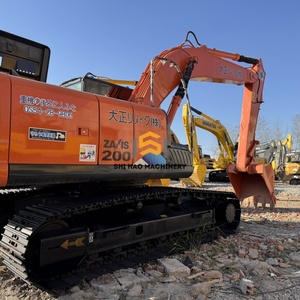 รถขุดไฮดรอลิกแบบตีนตะขาบ HITACHI ZX200 มือสอง สภาพเหมือนใหม่ สำหรับงานก่อสร้างและงานก่อสร้างขนาดใหญ่ - Product Image 3