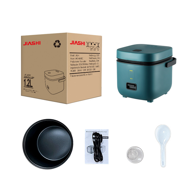 1.2L/2L Mini Electric Rice Cooker with Steamer – Compact Household & RV Rice Cooker - View 2