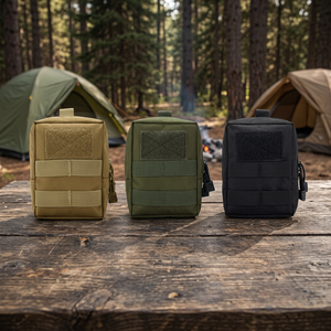 Tactical Ammo Pouch <b>MOLLE</b> Zipper Utility <b>Bag</b> Outdoor Hunting Toiletry <b>Bag</b> Waterproof Nylon Softback Unisex - Product Image 4