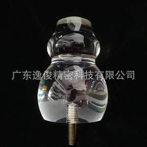 Transparent Gourd Shaped <b>Sofa</b> <b>Legs</b> Acrylic Heavy Duty Contemporary Design <b>For</b> Living Room Furniture - Product Image 3