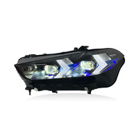 Phares avant à LED modifiés avec projecteur de clignotants et feux de jour (DRL) à LED en forme de flèche, compatibles avec BMW X5 G05 19-25, accessoires automobiles