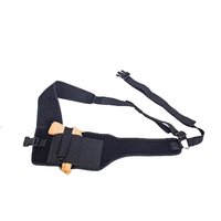 Holster d'épaule réglable en néoprène imperméable pour pistolet 9 mm, pochette de transport dissimulée pour téléphone, pour entraînement tactique et tir en extérieur