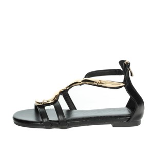 Sandalias Bajas P2534 Negras - Product Image 1